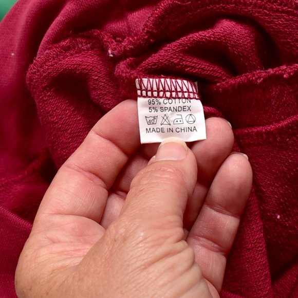 Nora Madison Hoodie Women's Pullover Sweatshirt Hooded Lucy Avenue Size M - Picture 6 of 7